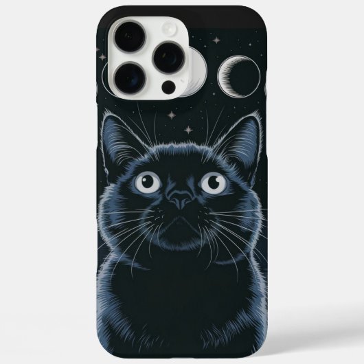 Goth Black Cat, Goth Gift, Hexenhour Black Cat Case-Mate iPhone Hülle (Rückseite)