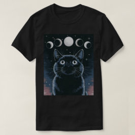 Goth Black Cat, Goth Gift, Hexenhour Black Cat T-Shirt