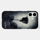 Goth Black Rose Dripping Blood Macabre Case-Mate iPhone Hülle (Rückseite (Horizontal))