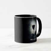 Goth Black Rose Dripping Blood Macabre Tasse (VorderseiteRechts)