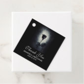 Goth Black Rose Dripping Blood Macabre Wedding Geschenkanhänger (Beispiel)