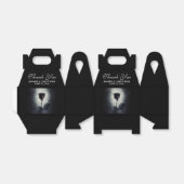 Goth Black Rose Dripping Blood Macabre Wedding Geschenkschachtel (Ungefaltet)