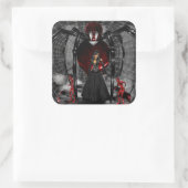 Goth Black Spider Stickers (Tasche)