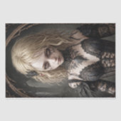 Goth Blonde Witch: Vivienne-Decoupage- Seidenpapier (Vorderseite)