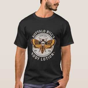 Goth Body Loop Toths Head Moth Distressed Horro T-Shirt