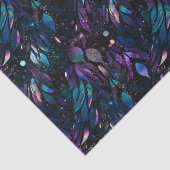 Goth Boho Glitzer Pattern Tissue Paper Seidenpapier (Detail)