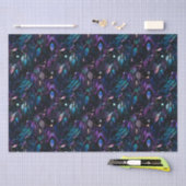 Goth Boho Glitzer Pattern Tissue Paper Seidenpapier (Handwerk)