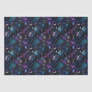 Goth Boho Glitzer Pattern Tissue Paper Seidenpapier