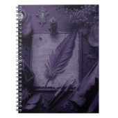 Goth book cover Notebook Notizblock (Vorderseite)