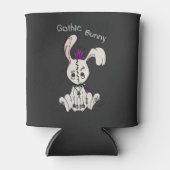 Goth Bunny Dosenkühler (Vorderseite)