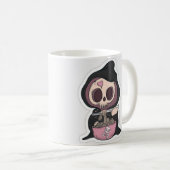 Goth But Hungry Foodie Coffee Mug Kaffeetasse (VorderseiteRechts)