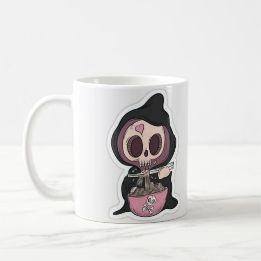 Goth But Hungry Foodie Coffee Mug Kaffeetasse (Links)