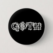 Goth Button (Vorderseite)