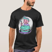 Goth Cake Pastel Goth Ästhetische Gotische Emo Kle T-Shirt (Vorderseite)