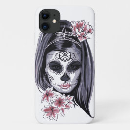 Goth Candy Skull Skeleton Girl Case-Mate iPhone Hülle