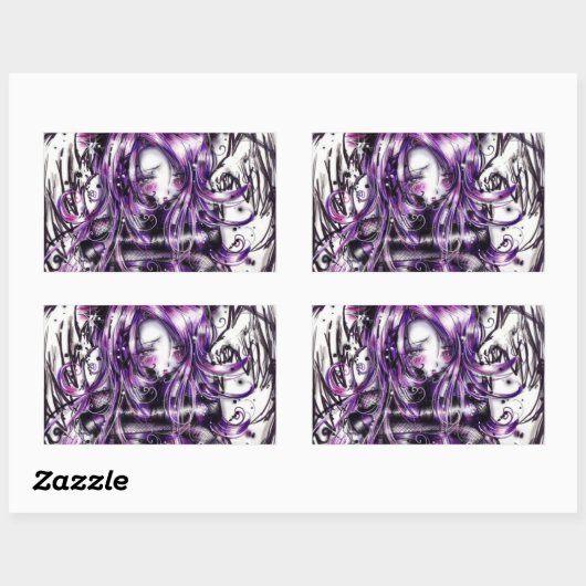 Goth Ceci Sticker (Blatt)