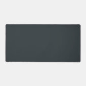 Goth Charcoal CUSTOMIZABLE Schreibtischunterlage (Vorderseite)