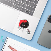 Goth Christmas Character Evil Bug Aufkleber (Laptop mit iPhone)