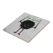 Goth Christmas Character Evil Bug Fliese (Seite)