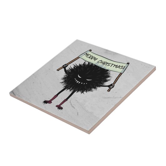 Goth Christmas Character Evil Bug Fliese (Seite)