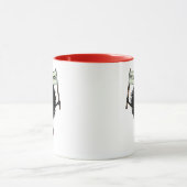 Goth Christmas Character Evil Bug Tasse (Zentrum)