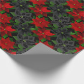 Goth Chrstimas Geschenkpapier (Ecke)