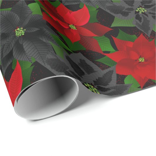 Goth Chrstimas Geschenkpapier (Rolleneckpunkt)