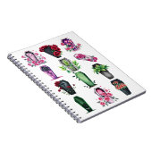 Goth Coffin Notizbuch Beerdigung Regisseur Geschen Notizblock (Rechte Seite)