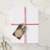 Goth Couple Zombie Halloween Wedding Geschenkanhänger (Mit Garn)