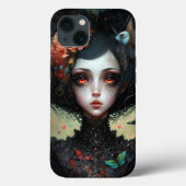 Goth Creepy Niedlich Girl Gothic Case-Mate iPhone Hülle (Rückseite)