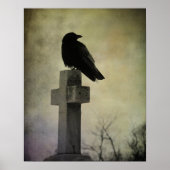 Goth CrowPoster Poster (Vorne)