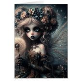Goth Dandelion Fairy Jedes Anlasses Blank Inside (Vorne)