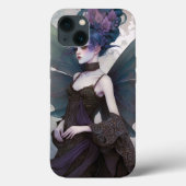 Goth Dark Fairy Girl Fantasy Art Case-Mate iPhone Hülle (Rückseite)