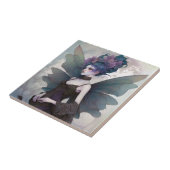 Goth Dark Fairy Girl Fantasy Art Fliese (Seite)