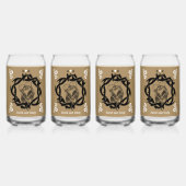 Goth Dark Romantic Lovers Gift Dosenglas (Hinten)