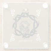Goth Dark Romantic Lovers Gift Glasuntersetzer (Rückseite)