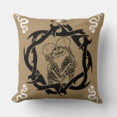 Goth Dark Romantic Lovers Gift Kissen (Vorderseite)