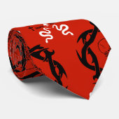 Goth Dark Romantic Lovers Gift Krawatte (Gerollt)