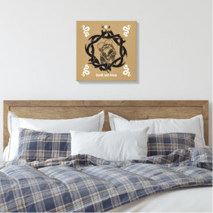 Goth Dark Romantic Lovers Gift Leinwanddruck