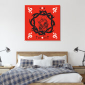 Goth Dark Romantic Lovers Gift Leinwanddruck (Insitu (Schlafzimmer))
