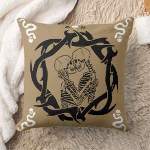 Goth Dark Romantisches Liebhabergeschenk Kissen