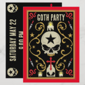 Goth Day 22 May Napkin (Vorne/Hinten)