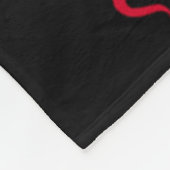 Goth Day Gothic Art Fleecedecke (Ecke)