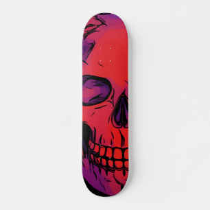 Goth Death Skelett Custom Skateboard