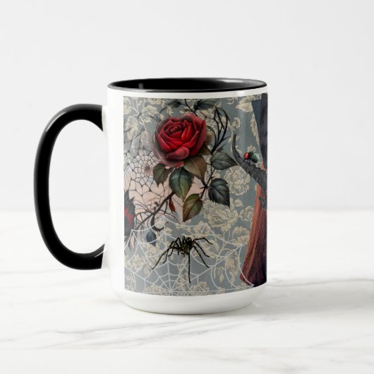 Goth Doll Personalisierte Mug Tasse (Links)
