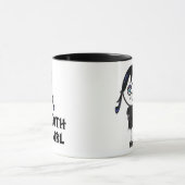 Goth Emo Girl, Goth Emo Girl Tasse (Zentrum)