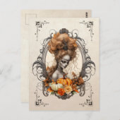 Goth Erntedank Postkarte (Vorne/Hinten)