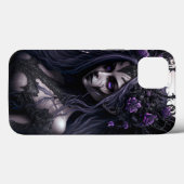 Goth Fairy Dark Fantasy Art Case-Mate iPhone Case (Rückseite (Horizontal))