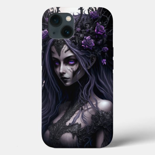 Goth Fairy Dark Fantasy Art Case-Mate iPhone Case (Rückseite)