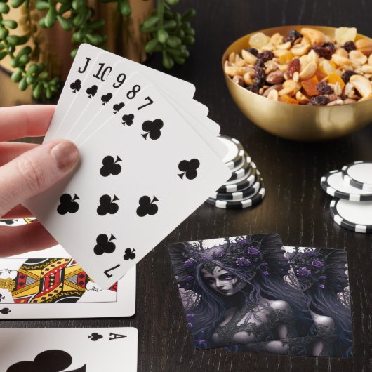 Goth Fairy Gothic Fantasy Art Playing Cards Spielkarten (In Situ)